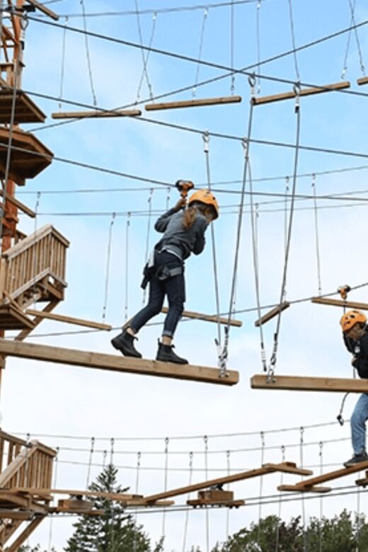 Tyroparc: La Cité des Bois Obstacle Course in Laurentians - An Overview of Tyroparc’s La Cité des Bois Obstacle Course