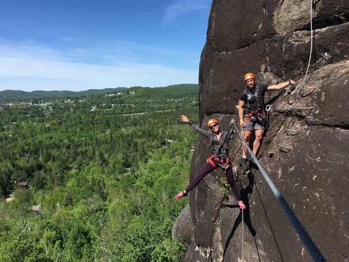 Tyroparc: Via Ferrata and Hiking in the Laurentians - Key Points