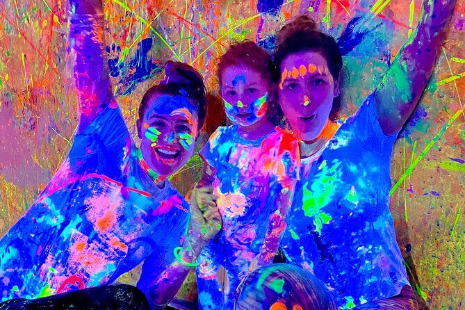 Ultimate UV Paint Party in Maleny for Ages 18 months and above - Key Points