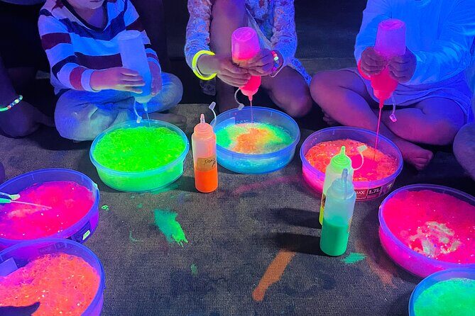 Ultimate UV Paint Party in Maleny for Ages 18 months and above - FAQ