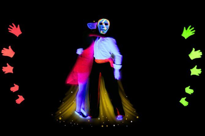 Underground Black Light Theatre Interactive Show in Prague - The Experience in Detail