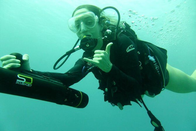 Underwater Scooter Dive (Certified Divers Only) Makena Wailea - The Bottom Line