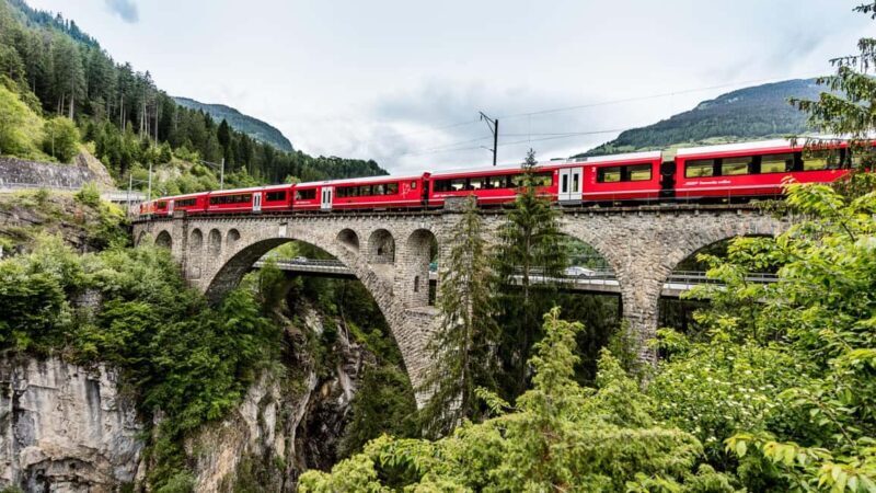 UNESCO Rhaetian Railway: Viaduct, Train Museum, St. Moritz - FAQs