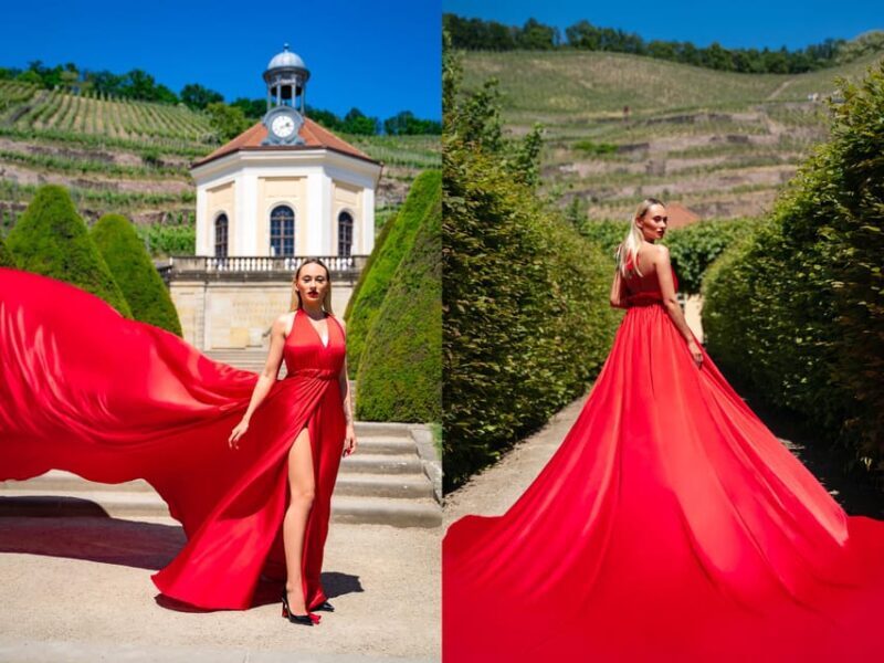 Unique flying dress photo shooting in Berlin - Practicalities and Considerations