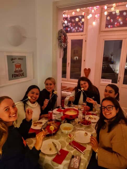 Unterseen: Night Sledding and Fondue Feast Package - Equipment and Safety