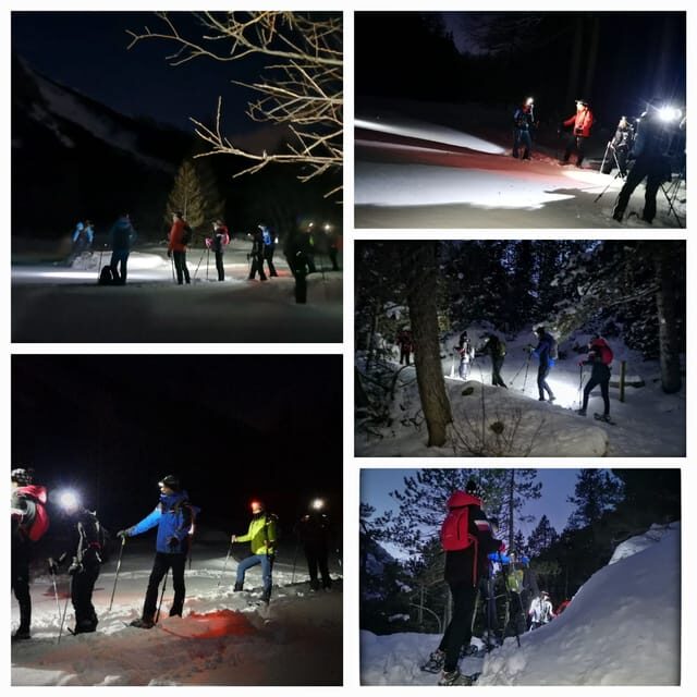 Upper Valsusa Valley: winter night walk with dinner at the Refuge. - Key Points