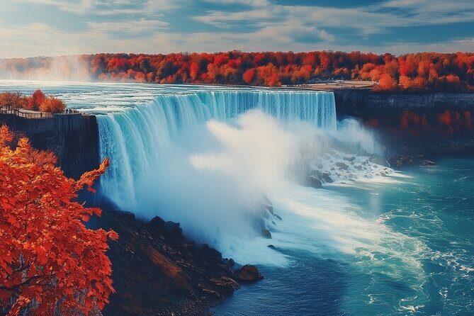 USA Side Maid of the Mist Boat and Cave of the Winds combo tour - Exploring Goat Island and Scenic Views