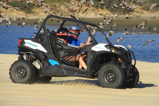 UTV ride in Los Cabos with a pending bridge crossing - The Practical Aspects