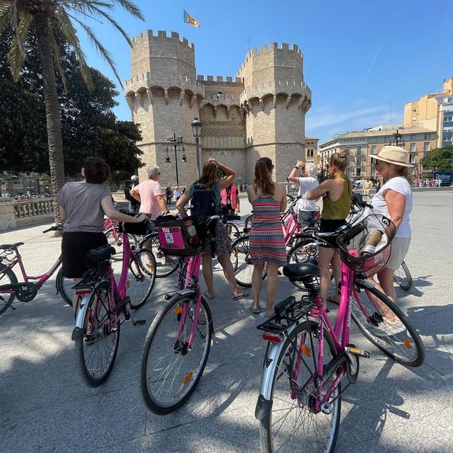 Valencia: City Highlights Guided Bike Tour - Túria Gardens: your longest scenic ride pause