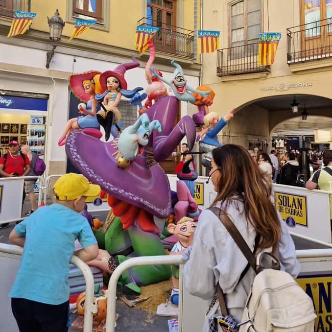 Valencia: Fallas Festival Walking Tour with Entry Ticket - From the Outside to the Inside: Visiting the Fallas Monuments