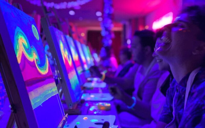 Valencia: Fluorescent painting workshop and wine - Final Thoughts