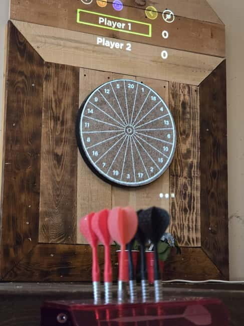Valencia: Interactive Darts Game with Drinks - Key Points