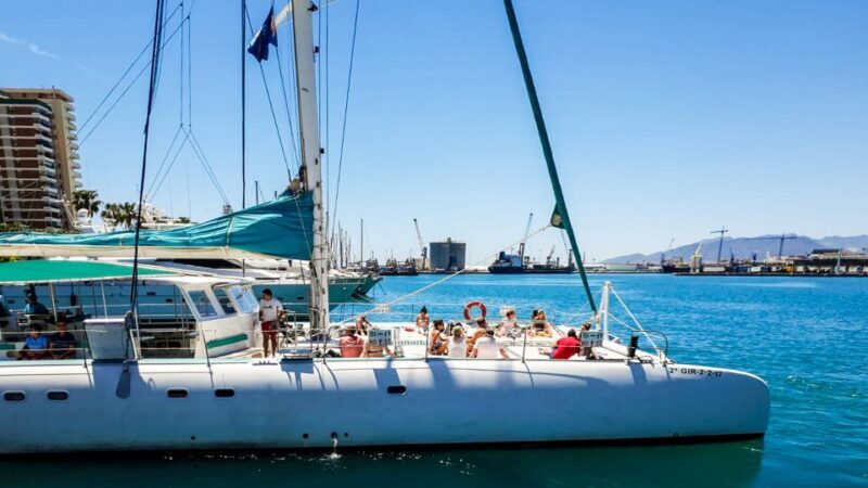 Valencia: Sailing Catamaran with Swimming & Optional DJ - Key Points