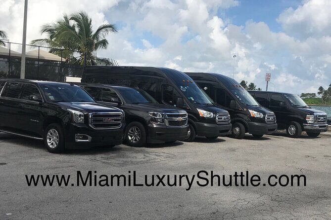 VAN Mia Airport or Hotels to Miami Port or Hotels Up to 14pax - FAQs