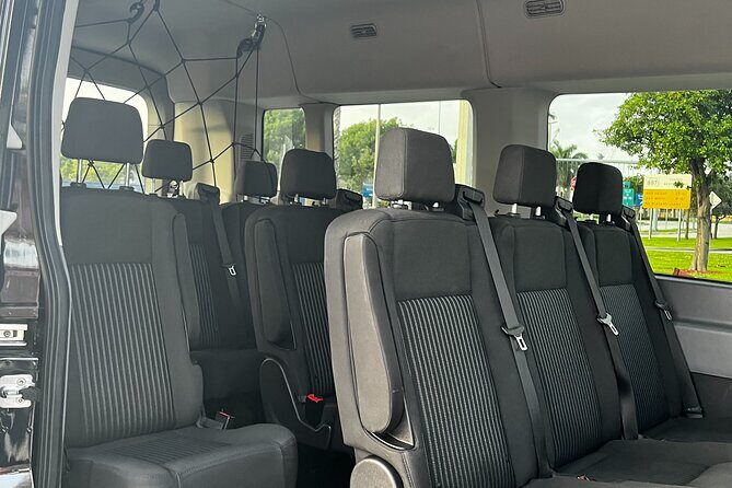 Van Up 14pax Ft Lauderdale / Hotel to Miami Port or Miami Hotel - What to Expect from the Van Up 14pax Transfer