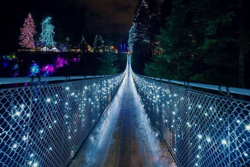 Vancouver and Capilano Suspension Bridge Canyon Lights - What To Expect From the Tour