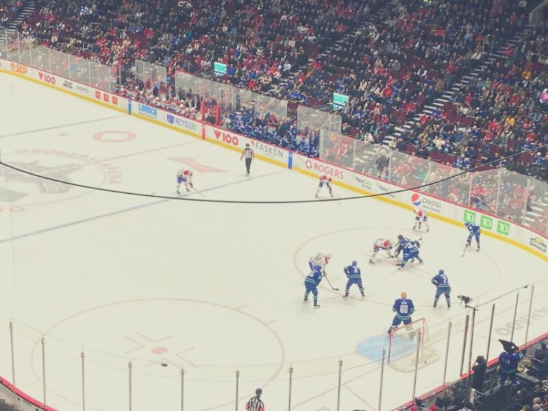 Vancouver: Vancouver Canucks Ice Hockey Game Ticket - The Location and the Vancouver Vibe