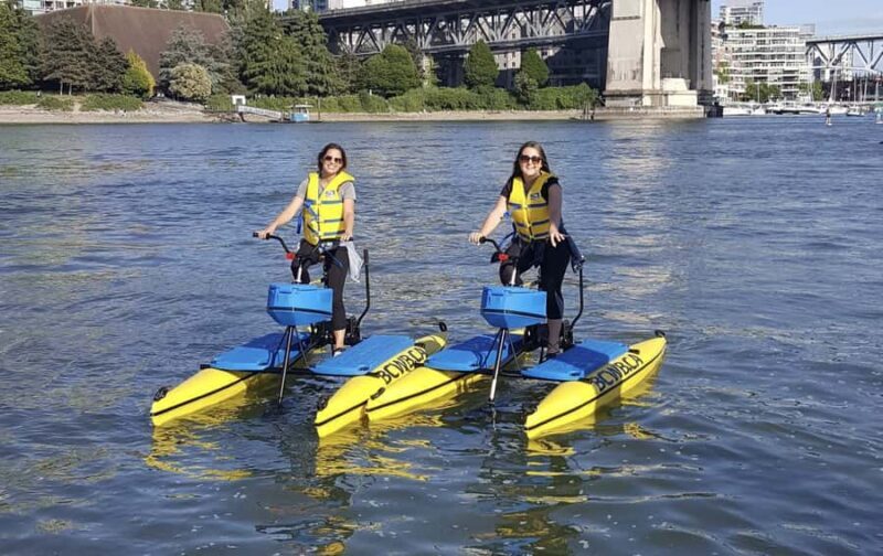 Vancouver: Water Bike Rental in False Creek - The Sum Up