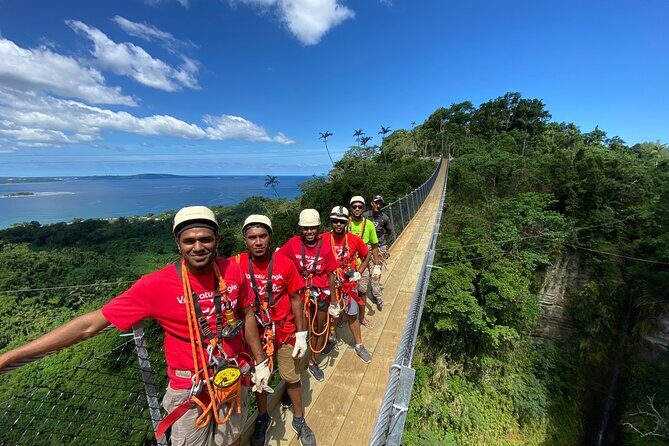 Vanuatu Skybridge with Transfers - Introducing the Vanuatu Skybridge with Transfers Experience