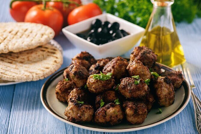 Variety of Greek Meze with Maria - Authentic Hospitality & Personal Stories