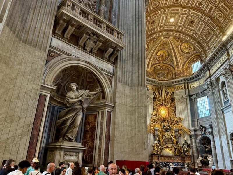 Vatican: Basilica Tour with Dome View & Underground Access - Who Is This Tour Best Suited For?
