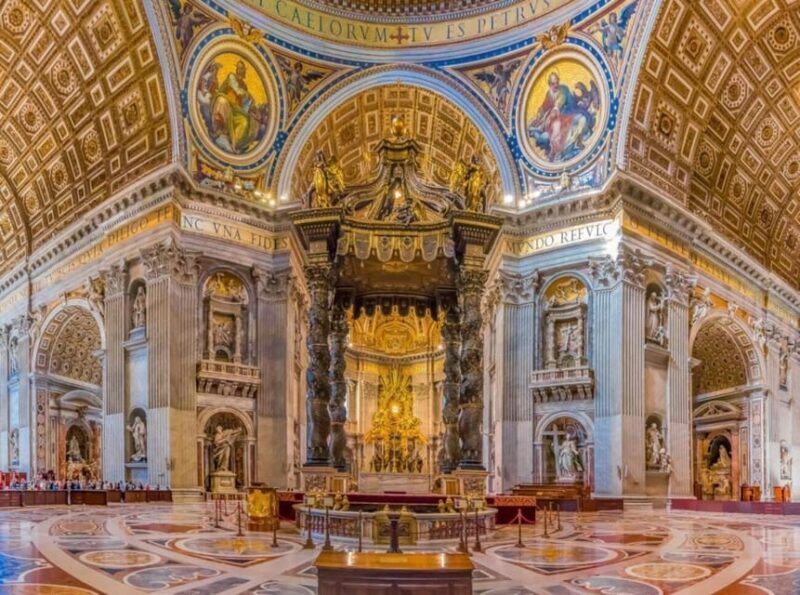 Vatican City: St. Peter's Basilica Walking Tour - Key Points