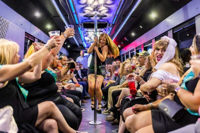 Vegas: 4-Hour Club Crawl with Party Bus Experience - Key Points
