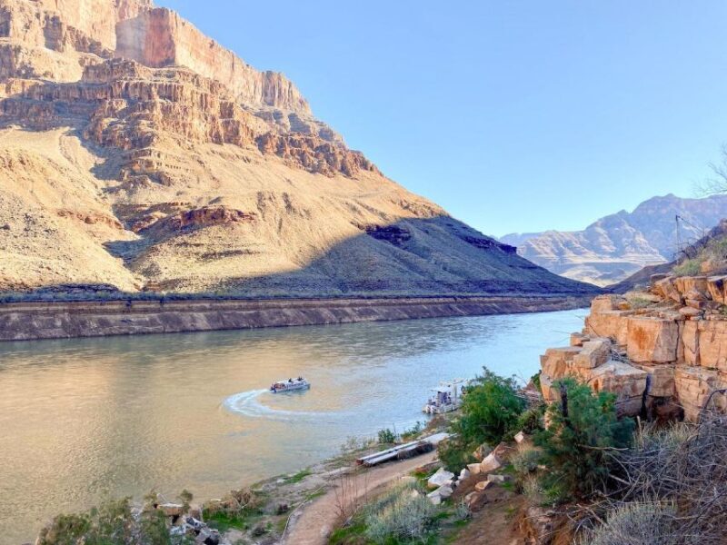 Vegas: Grand Canyon Airplane, Helicopter and Boat Tour - Key Points
