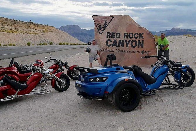 Vegas Strip and Red Rock Canyon Guided Trike or Slingshot Tour - What’s Included and What Costs Extra
