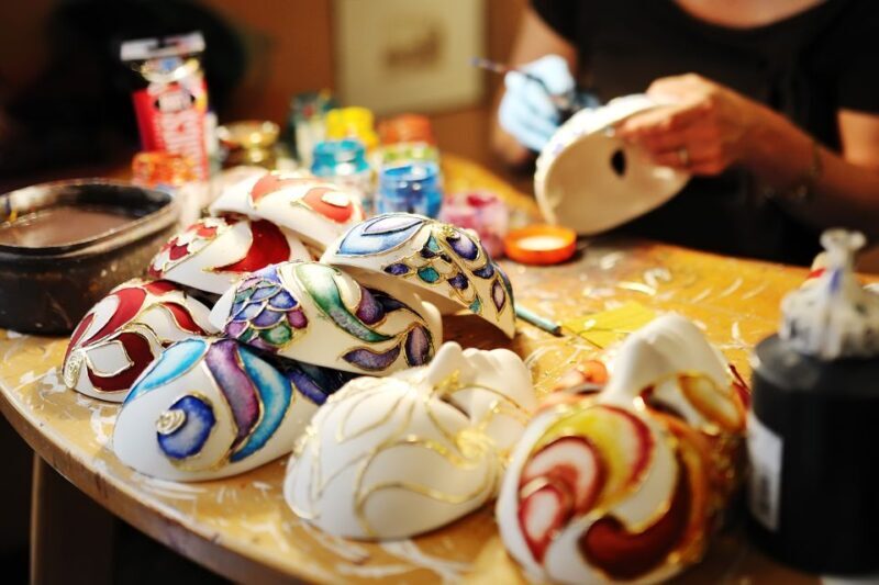 Venice: Carnival Mask Decoration Class at Casanova Prisons - Key Points