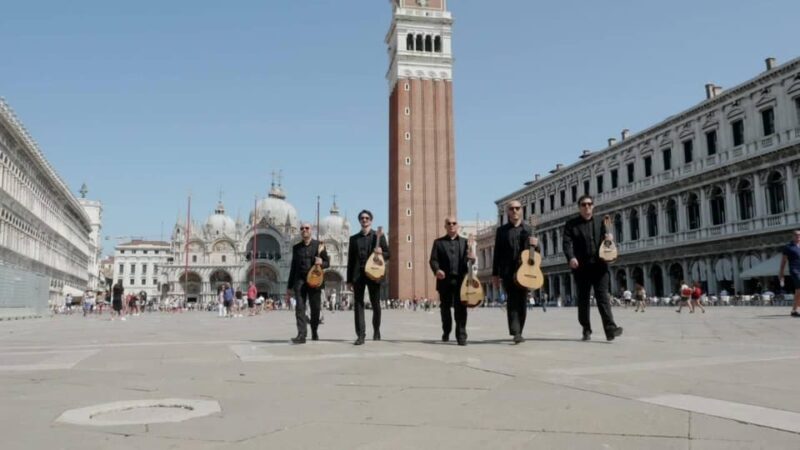 Venice: concert byI MandolinVenice Quartet in St. George's Church. - The Music and Repertoire