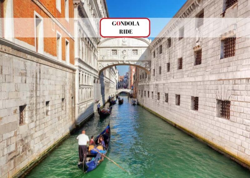 Venice: Crafted Gondola Under Breathtaking Bridge of Sighs - Key Points