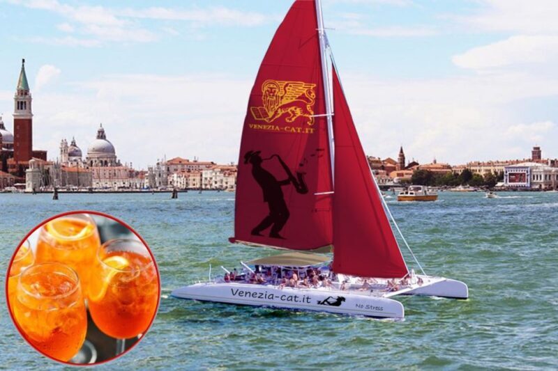 Venice: Lagoon Catamaran Cruise with Music and Drinks - Drinks and Amenities