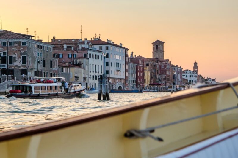 Venice: Sunset Cruise by Typical Venetian Boat - The Experience From Reviews