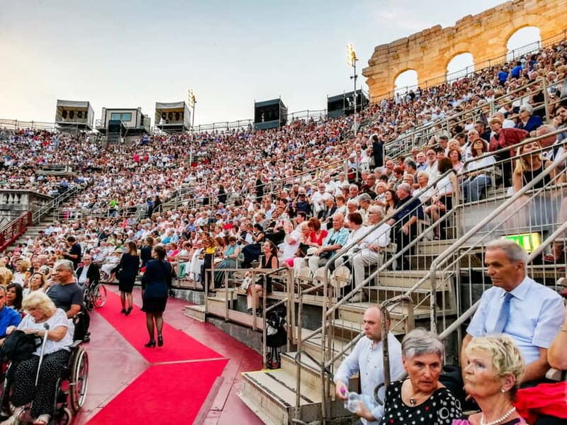 Verona: Arena di Verona Opera Ticket - The Experience in Detail