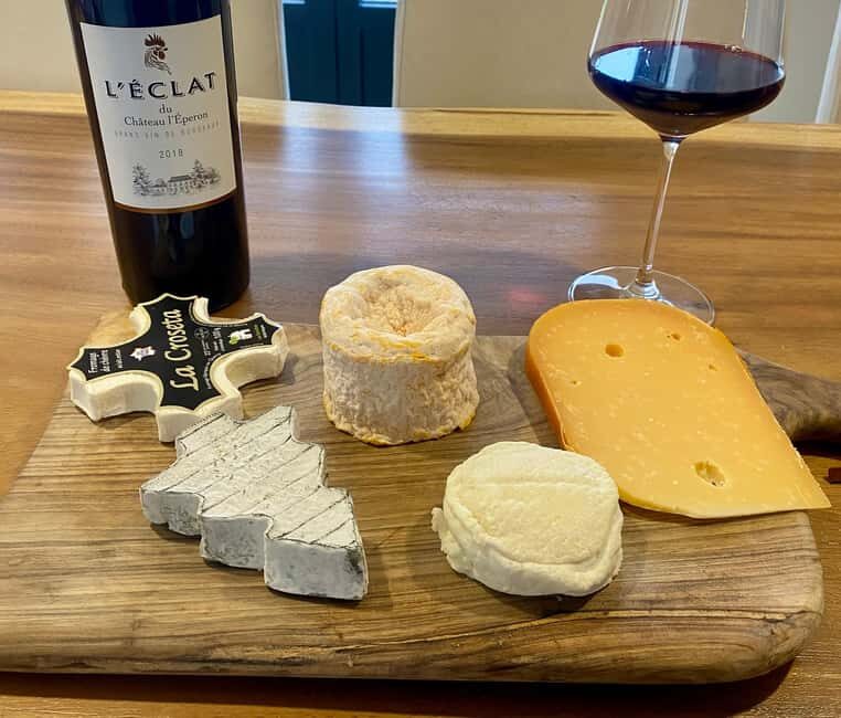 Vertical degustation of a special cuvée with cheese plate - The Itinerary in Detail