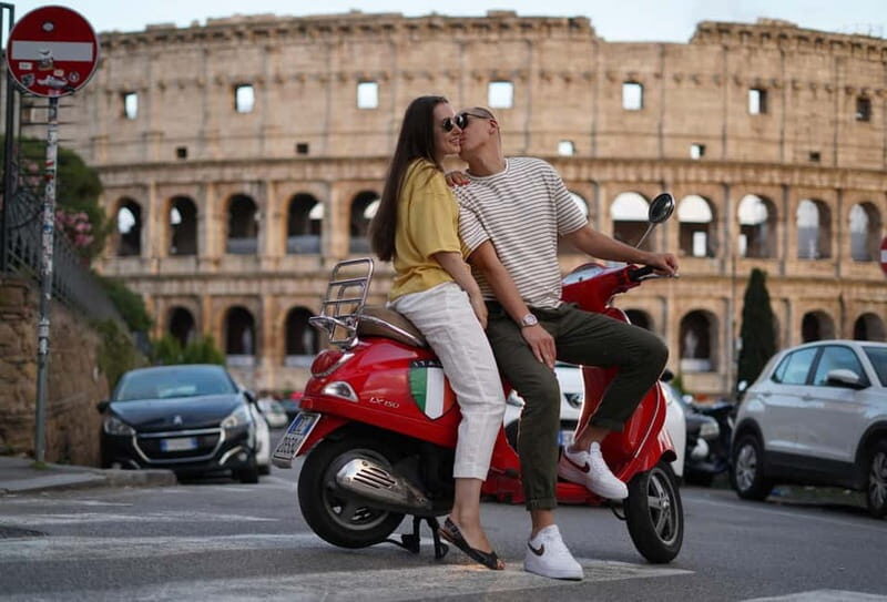 Vespa city tour in Rome with two different routes - Value for Money