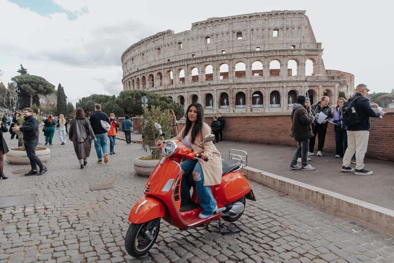 Vespa Ride in Rome Streets with Photography - The Itinerary Breakdown