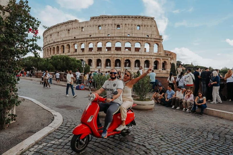 Vespa Ride in Rome Streets with Photography - Frequently Asked Questions