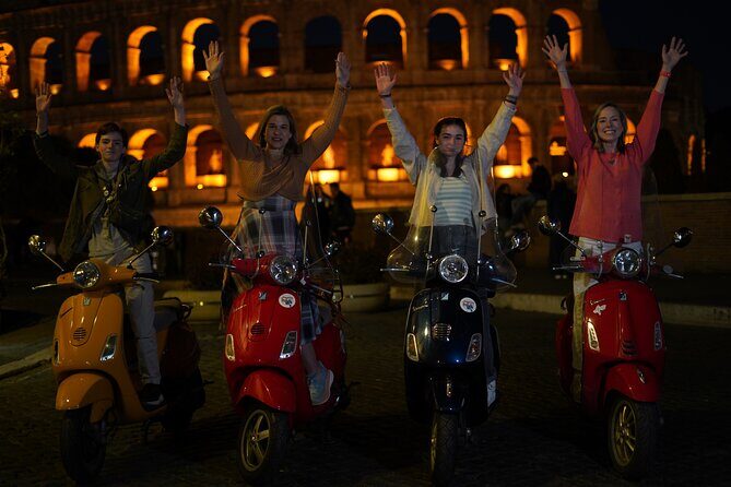 Vespa Scooter Night Tour in Rome with Professional Photographer - Real Feedback from Participants
