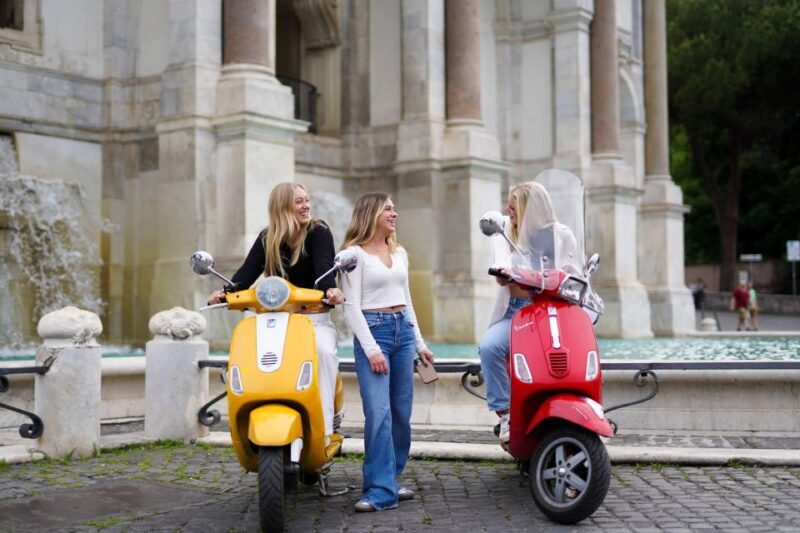 Vespa tour with Professional Photoshoot - Key Points
