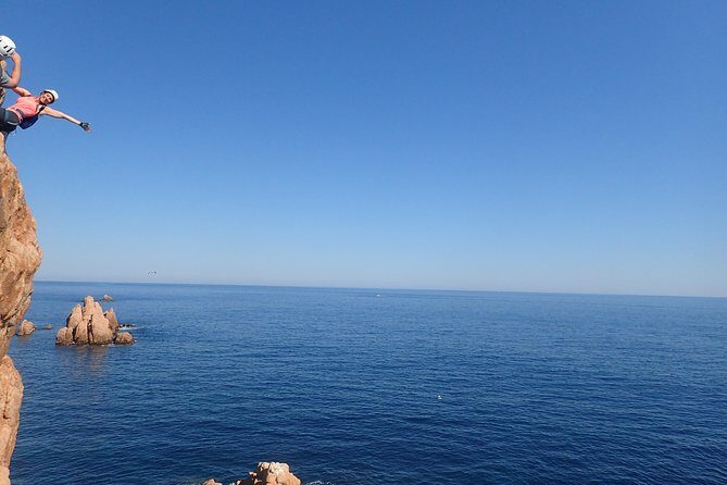Via ferrata de Sant feliu de guíxols (cala molí) - Key Points