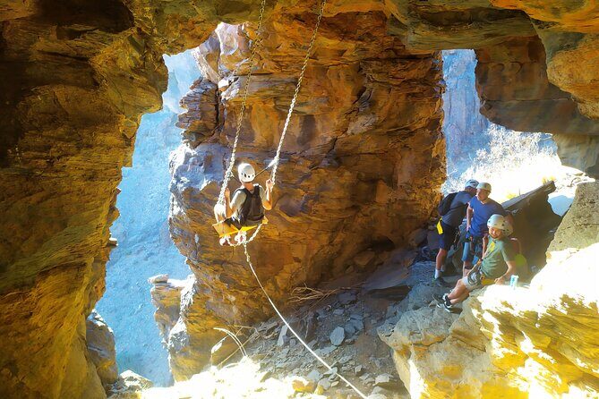 Via Ferrata in Gran Canaria. Vertical adventure park. Small groups - What is the Via Ferrata Adventure in Gran Canaria?