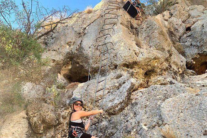 Via Ferrata John Hogbin with Photos - Key Points