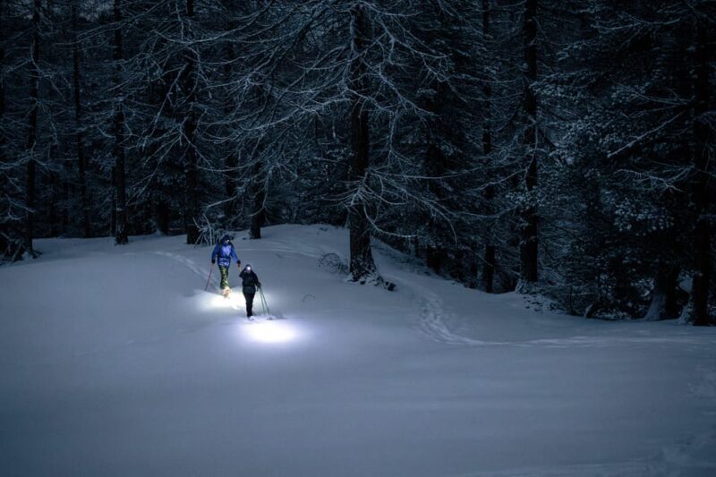 Vialattea: Night Snowshoeing under the Stars - What to Expect from the Night Snowshoeing Experience