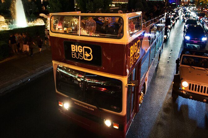 Viator Exclusive: 10:15PM Las Vegas Night Tour by Open-Top Bus - An Overview of the Experience