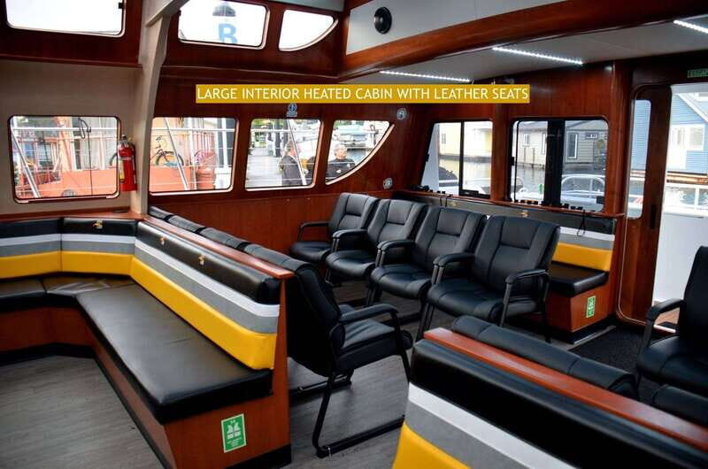 Victoria: Whale and Wildlife Semi-Covered Boating Tour - FAQs