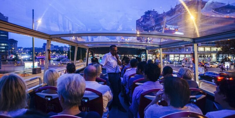 Vienna: Big Bus Night Tour by Open-Top Bus with Live Guide - Exploring the Route and Sights