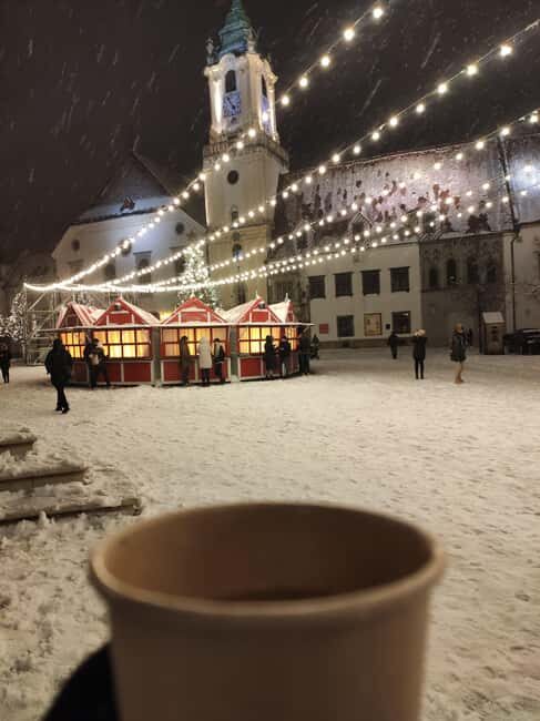 Vienna: Bratislava Christmas Market & Devin Castle Tour - Key Points