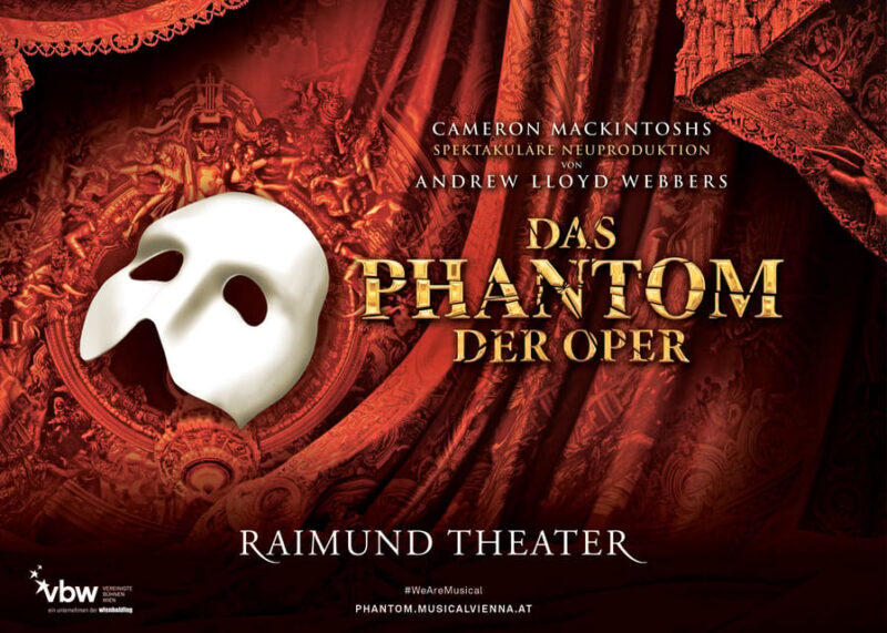 Vienna: Musical Tickets THE PHANTOM OF THE OPERA - An In-Depth Look at the Vienna Phantom Experience